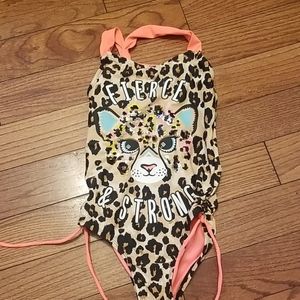 Swim suit for girls like new size 8